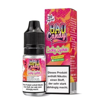 Lucky Lychee - Bad Candy Nikotinsalz Liquid (10/20mg/ml)