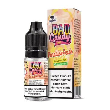 Paradise Peach - Bad Candy Nikotinsalz Liquid (10/20mg/ml)