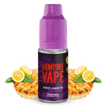 Sweet Lemon Pie Liquid - Vampire Vape