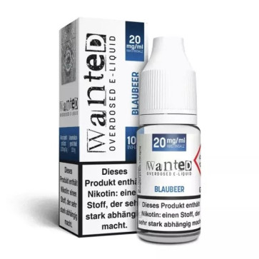 Blaubeer - Wanted Overdose Nikotinsalz Liquid (10/20mg/ml)