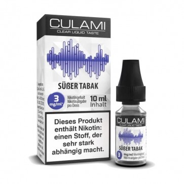 Süßer Tabak Liquid - Culami