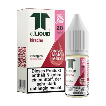 Kirsche - Elf-Liquid Single Nikotinsalz Liquid
