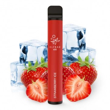 Strawberry Ice - Elf Bar 600 - Einweg E-Zigarette