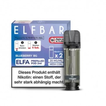 Blueberry BG - Elf Bar - Elfa Prefilled Pod (2er-Pack)