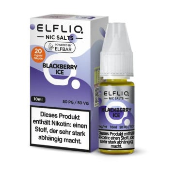 Blackberry Ice - Elfliq by Elfbar Nikotinsalz Liquid