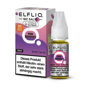 Mix Berries - Elfliq by Elfbar Nikotinsalz Liquid 