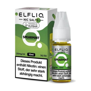 Spearmint - Elfliq by Elfbar Nikotinsalz Liquid (10/20mg/ml)