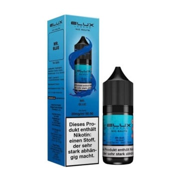 Mr Blue - Elux Nikotinsalz Liquid
