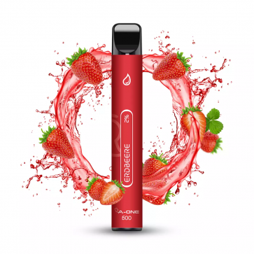 Erdbeere- A-One - Einweg E-Zigarette