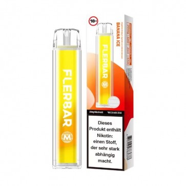 Banana Ice - Flerbar - Einweg E-Zigarette