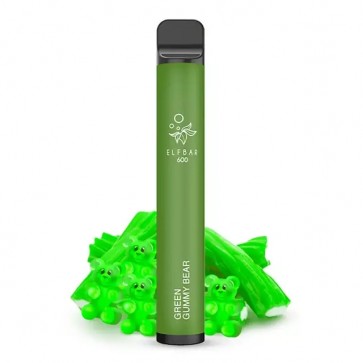 Green Gummy Bear Elf Bar 600 - Einweg E-Zigarette
