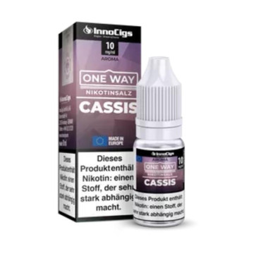 Cassis - InnoCigs One Way Nikotinsalz Liquid