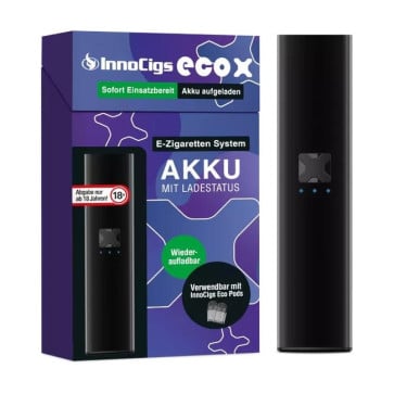 InnoCigs Eco X Akkuträger - schwarz/blau