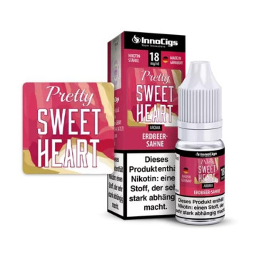 Pretty Sweetheart Sahne-Erdbeer Liquid - InnoCigs