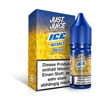 Citron & Coconut Ice - Just Juice Nikotinsalz Liquid (11/20mg/ml)