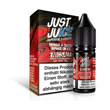 Fusion Mango & Blood Orange on Ice - Just Juice Nikotinsalz Liquid (11/20mg/ml)