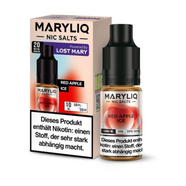 Red Apple Ice - Maryliq by Lost Mary Nikotinsalz Liquid