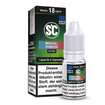 Menthol Erdbeere - SC Liquid