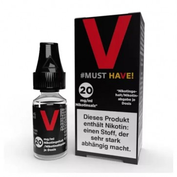 V - Must Have Nikotinsalz Liquid 20mg/ml (schwarz)