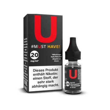 Must Have U - Nikotinsalz Liquid