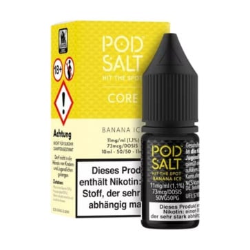 Banana Ice - Pod Salt Core Nikotinsalz Liquid (11/20mg/ml)