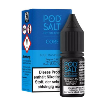 Blue Raspberry - Pod Salt Core Nikotinsalz Liquid (11/20mg/ml)