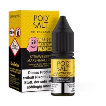 Marshmallow Man III - Pod Salt Fusion Nikotinsalz Liquid 20mg/ml (Gelb)