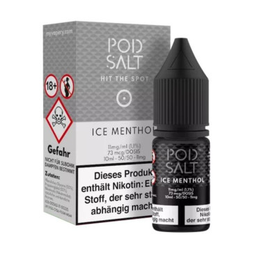 Ice Menthol - Pod Salt Nikotinsalz Liquid (11/20mg/ml)