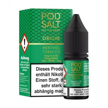 Menthol Tobacco - Pod Salt Origin Nikotinsalz Liquid (11/20mg/ml)
