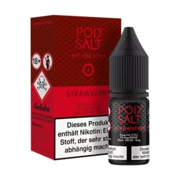 Strawberry - Pod Salt Nikotinsalz Liquid (11/20mg/ml)