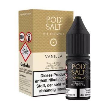 Vanilla - Pod Salt Nikotinsalz Liquid (11/20mg/ml)