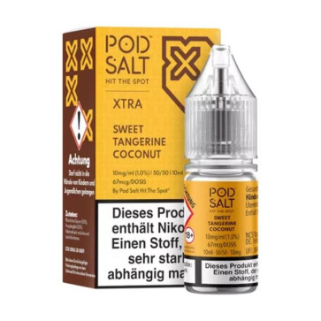 Sweet Tangerine Coconut - Pod Salt Nikotinsalz Liquid (10/20mg/ml)