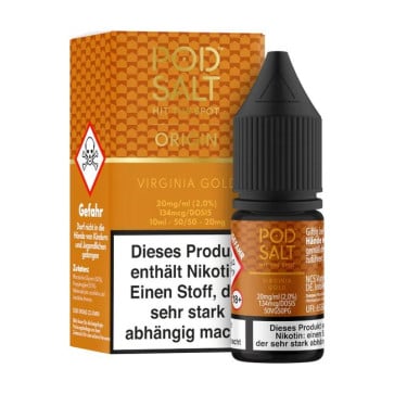 Virginia Gold - Pod Salt Origin Nikotinsalz Liquid (11/20mg/ml)