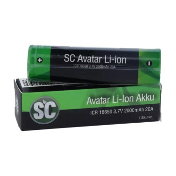 SC 18650 2000 mAh Akku