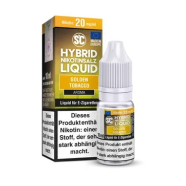 Golden Tobacco - SC Hybrid Nikotinsalz Liquid (5/10/20mg/ml)