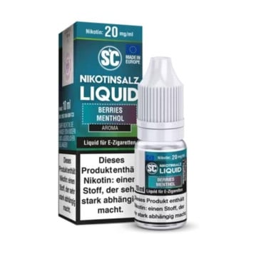 Berries Menthol - SC Nikotinsalz Liquid (10/20mg/ml)