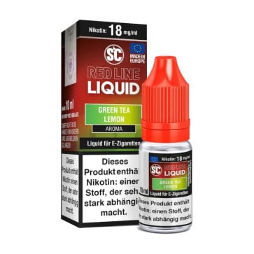 Green Tea Lemon - SC Red Line Liquid