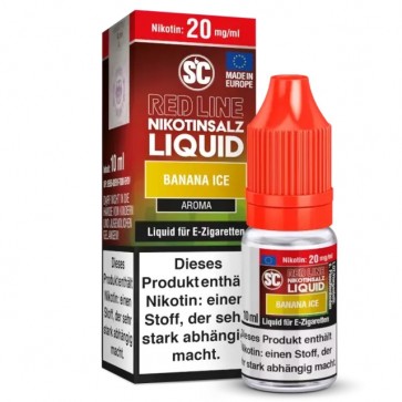 Banana Ice - SC Red Line Nikotinsalz Liquid (10/20mg/ml)