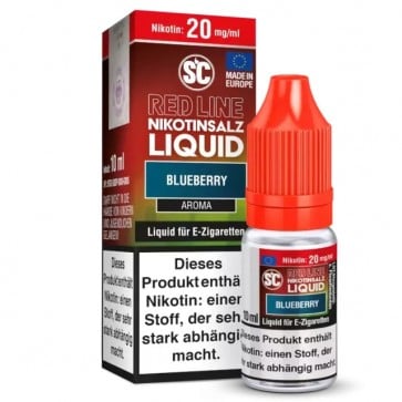 Blueberry - SC Red Line Nikotinsalz Liquid (10/20mg/ml)