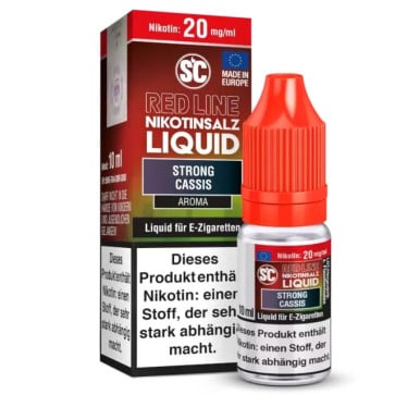 Strong Cassis - SC Red Line Nikotinsalz Liquid (10/20mg/ml)