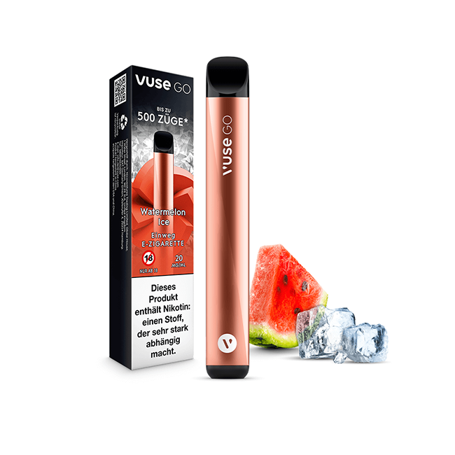 wirkung cbd vape Einweg eZigarette Vuse GO Blueberry ICE 20mg bis zu 500 Puffs