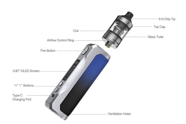 Aspire Onixx Komponenten