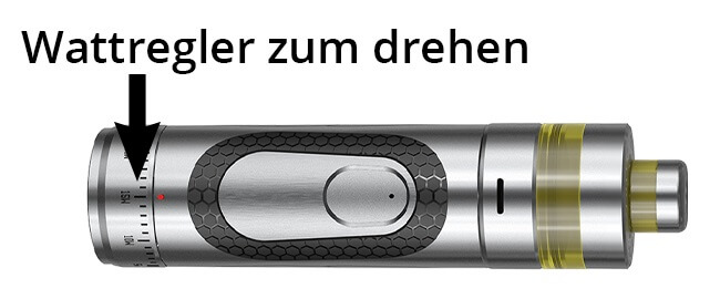 Aspire Steeltech Wattregler