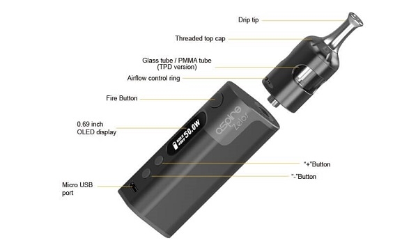 aspire-zelos-2-aufbau