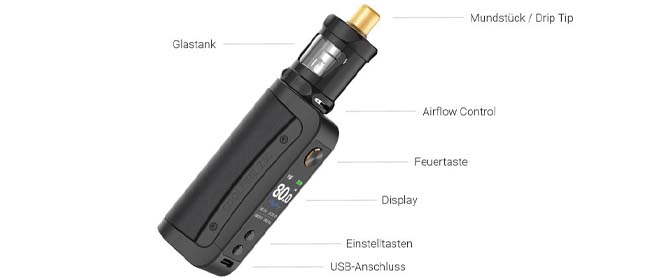 Innokin Coolfire Z80 Beschreibung