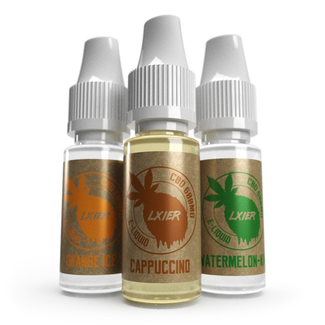 Ganzes Set von LXIER CBD Liquid von LX, einem Mitglied der 187 Strassenbande