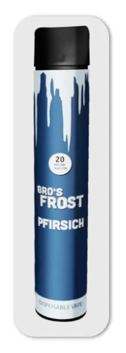 Bro's Frost Disposable Pfirsich (Blau)