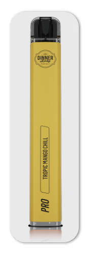 Dinner Lady Vape Pen Pro Tropic Mango Chill (Gelb)