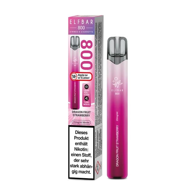 Elf Bar 800 Dragon Fruit Strawberry