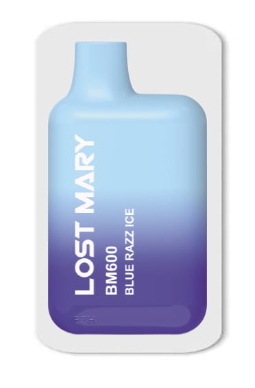 Elf Bar Lost Mary BM600 Blue Razz Ice (Blue)